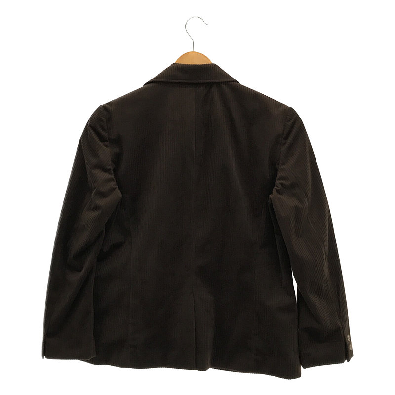 foufou / フーフー corduroy 3 button jacket　コーデュロイ 3ボタン ジャケット