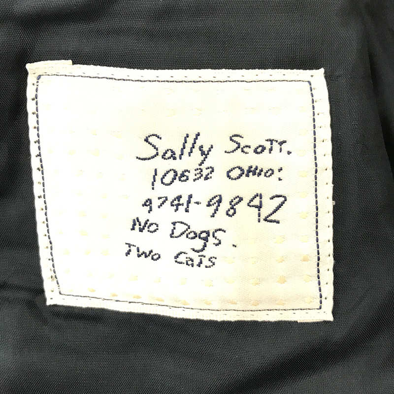 Sally Scott / サリースコット ジャガード ツイード ノースリーブワンピース