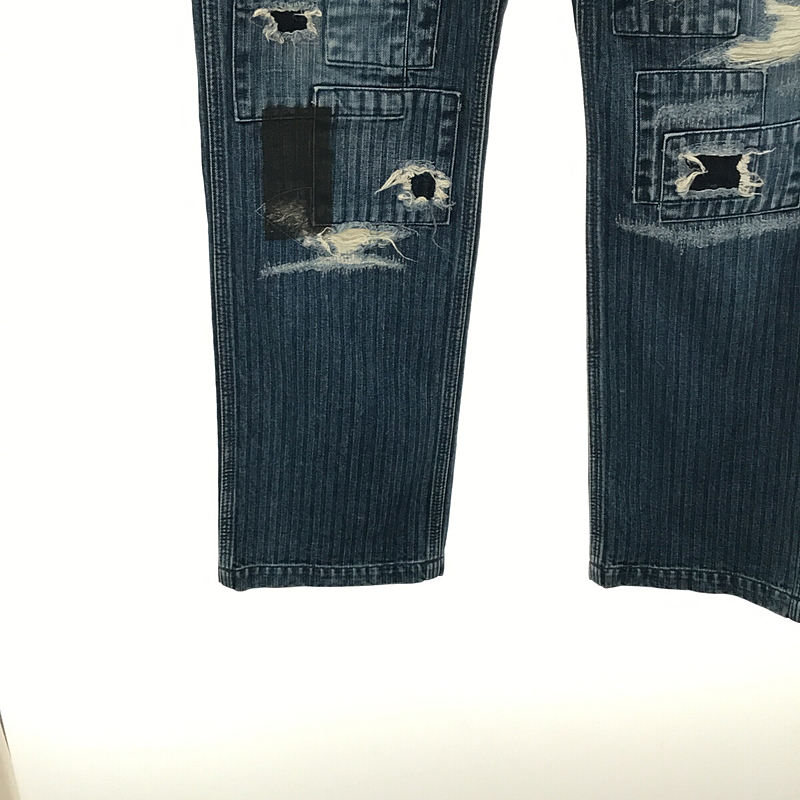 MOMOTARO JEANS / 桃太郎ジーンズ 桃太郎 GTBヘリンボンデニム エイジングスリムベイカーパンツ