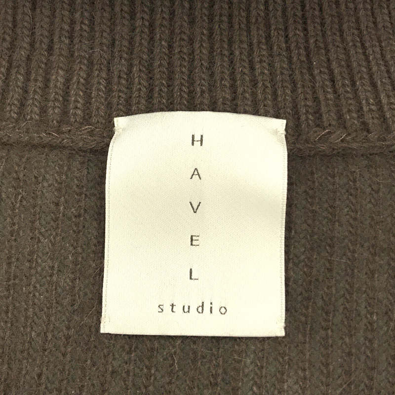 ★HAVEL studio RACCON KNIT COAT