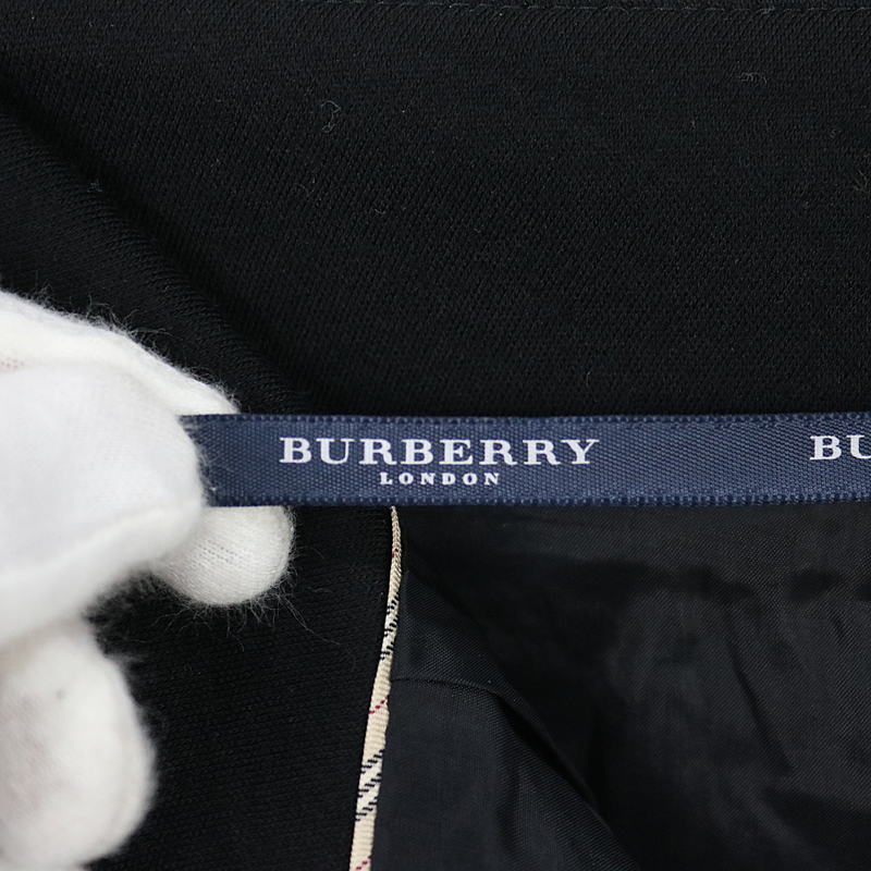 BURBERRY LONDON / バーバリーロンドン ベルト付きプリーツスカート