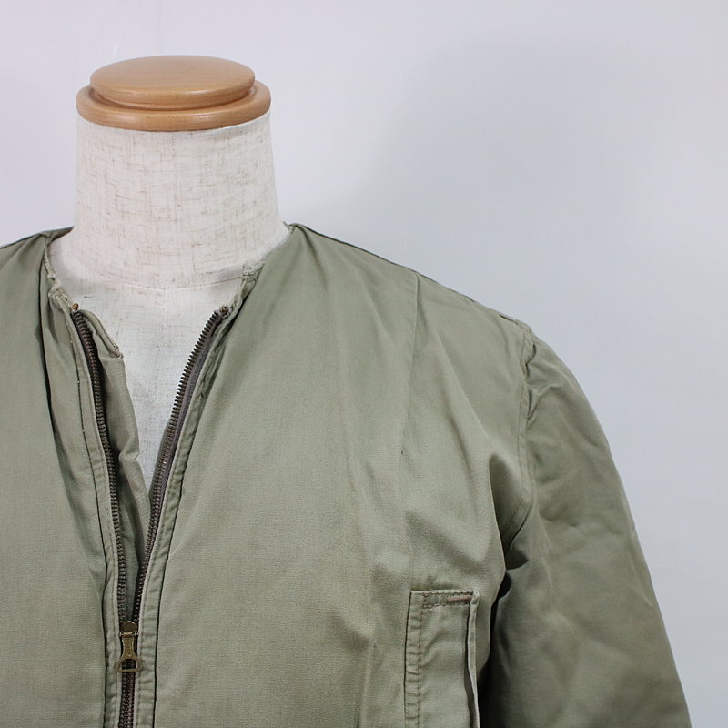 その他 ビンテージ CROWNジップ ダウンジャケット