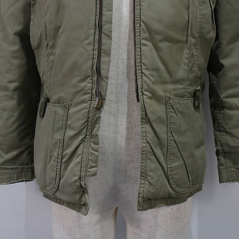 その他 ビンテージ CROWNジップ ダウンジャケット