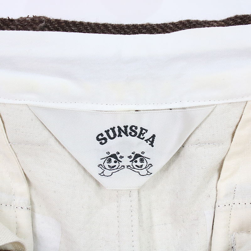 SUNSEA / サンシー W-face Wool 519 Pants ダブルフェイス ウールパンツ