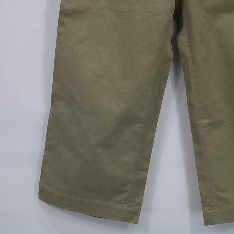 AURALEE / オーラリー WASHED FINX CHINO WIDE PANTS ウォッシュドフィンクスチノワイドパンツ