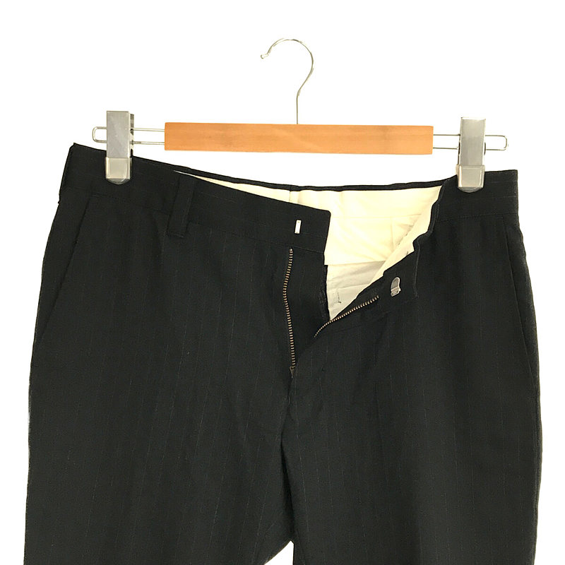 WACKO MARIA / ワコマリア WOOL TROUSERS  ストライプ ウール トラウザー パンツ