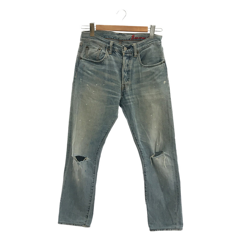 × BEAMS ビームス 40th Anniversary 501 CT ペンキ・ダメージ加工 デニム パンツLevi's / リーバイス