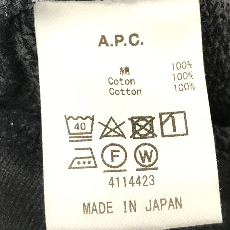 A.P.C. / アーペーセー IENA 別注 スウェットシャツ プルオーバー