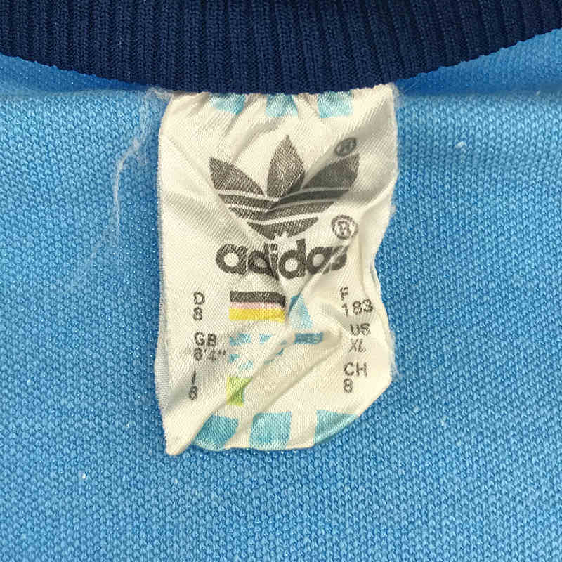 adidas / アディダス VINTAGE トレフォイルロゴタグ 万国旗 ヴィンテージ ロゴ  ライン ツートンカラー ジャージ トラック ジャケット