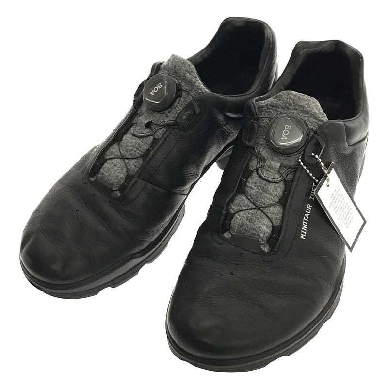 × ECCO エコー コラボ Dyneema Leather Running Shoes ダイニーマ加工 レザー ローカット スニーカー 箱有