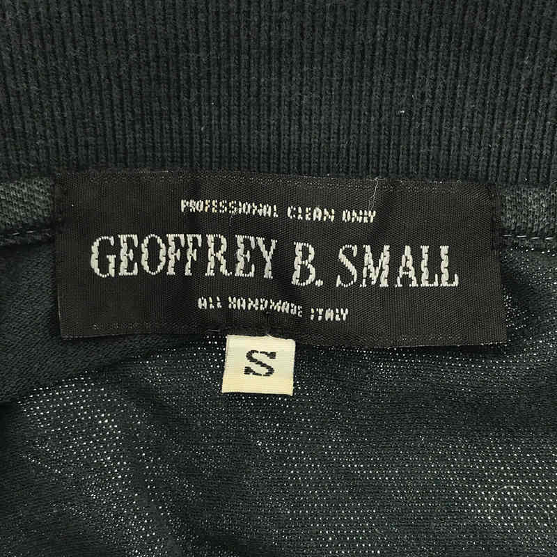 GEOFFREY B.SMALL / ジェフリー Bスモール LUXE取扱 ハンドステッチ ポロシャツ