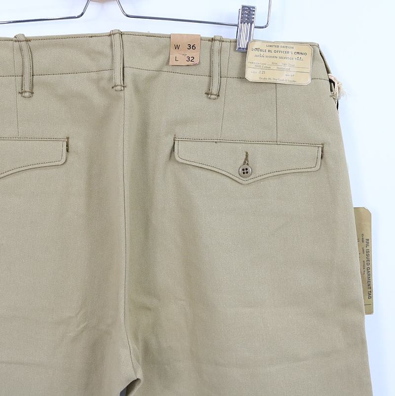 RRL / ダブルアールエル LIMITED EDITION OFFICER'S CHINO オフィサーズチノパンツ