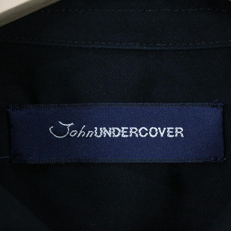 John UNDERCOVER / ジョン アンダーカバー Embroidery open collar shirt オープンカラ－スカシャツ