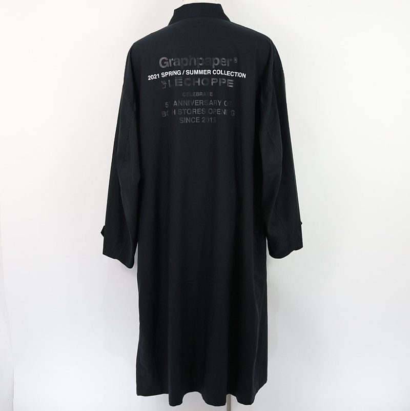 L’ECHOPPE Limited Collection Cupro Shirt Coat キュプラシャツコートGraphpaper / グラフペーパー