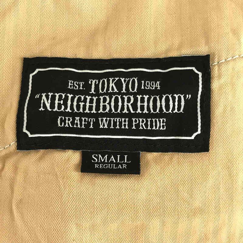 NEIGHBOR HOOD / ネイバーフッド WASHED UTILITY C-ST ヴィンテージ加工 ユーティリティ ショート デニム パンツ ショーツ