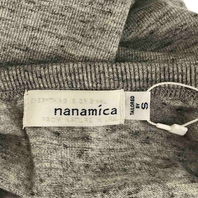nanamica / ナナミカ SUHS853 COOLMAX Jersey L/S Tee 霜降り コットン クルーネック カットソー ロンT