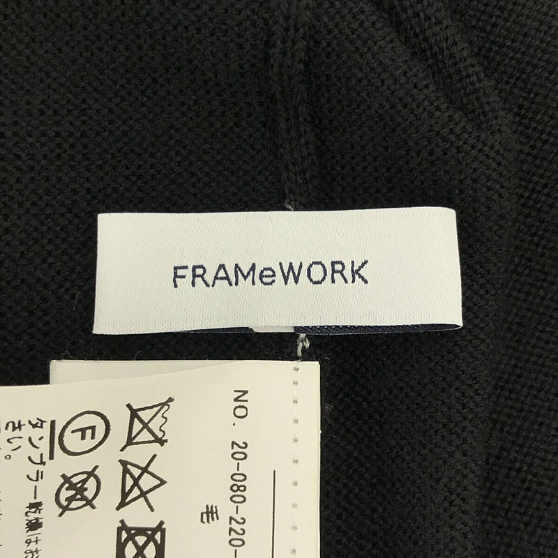 Framework / フレームワーク ハイゲージ天竺タートルネック2 ニット