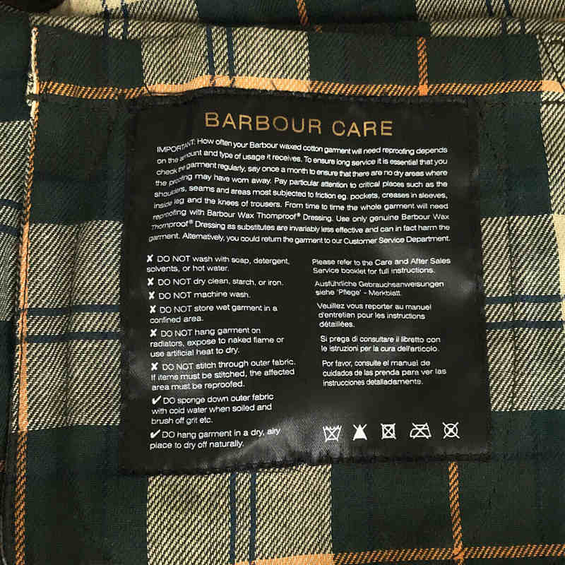 Barbour / バブアー × MARGARET HOWELL マーガレットハウエル 別注 INVINCIBLE OILED JACKET インシンブル オイルド ジャケット フーディー