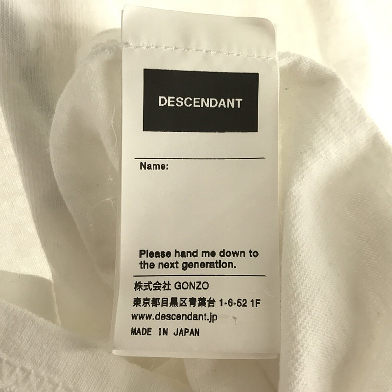 DESCENDANT / ディセンダント × Ron Herman ロンハーマン別注 ホース プリント ロングスリーブ Tシャツ