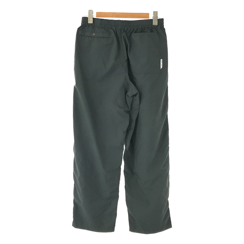 BURLAP OUTFITTER / バーラップアウトフィッター TRACK PANT SOLID サプレックスナイロン ワイドテーパード イージー パンツ