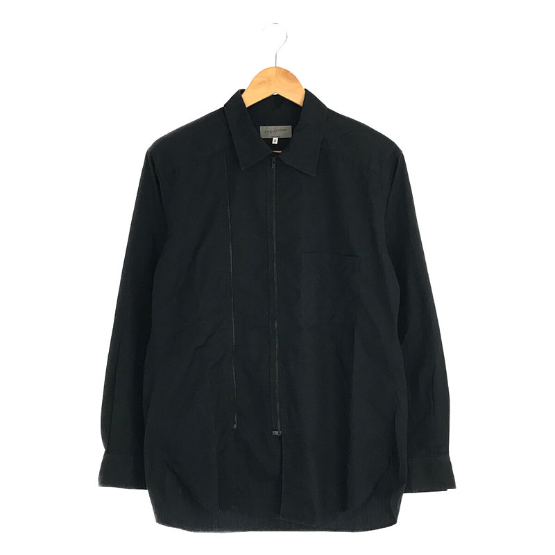 チェストポケット ダブルジップ コットン シャツYOHJI YAMAMOTO POUR HOMME / ヨウジヤマモトプールオム