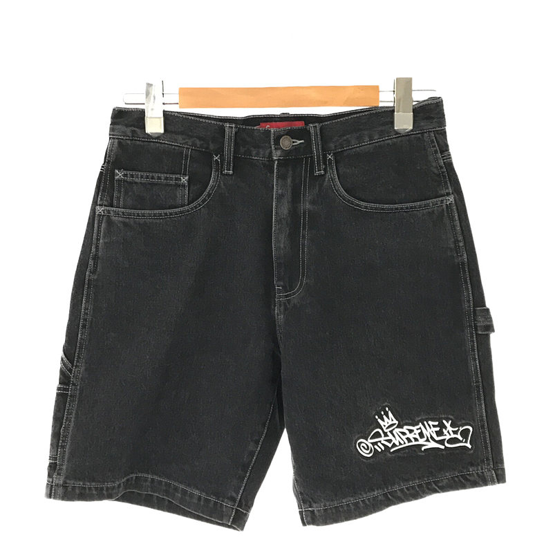 Handstyle Denim Painter Short ”Black” ハンドスタイル デニム ペインター ショート  パンツ