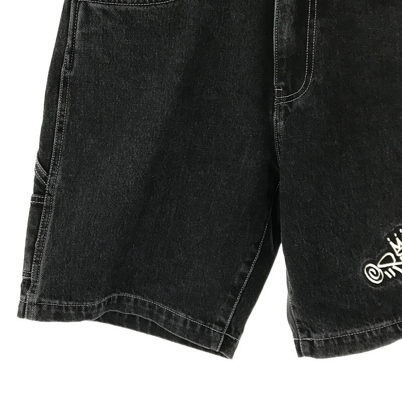 SUPREME / シュプリーム Handstyle Denim Painter Short ”Black” ハンドスタイル デニム ペインター ショート  パンツ