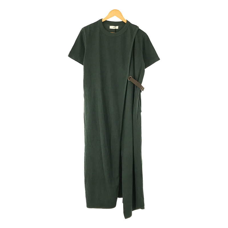 vintage cotton-pile belted T-shirt dress ヴィンテージコットン-パイルTシャツドレス ワンピース