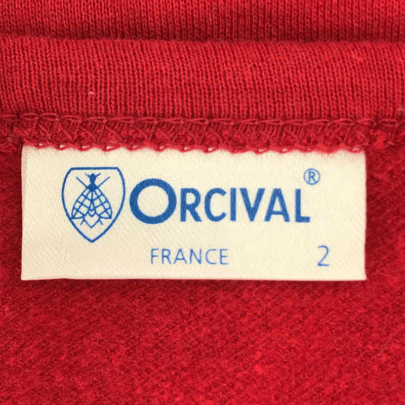 ORCIVAL / オーチバル LIGHT FLEECY CARDIGAN クルーネック ライトフリース カーディガン