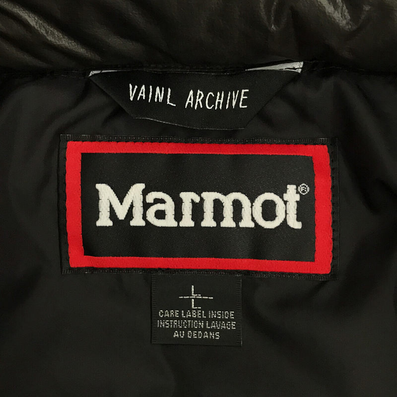 MARMOT / マーモット ×VAINLARCHIVE ダウン パフ ジャケット