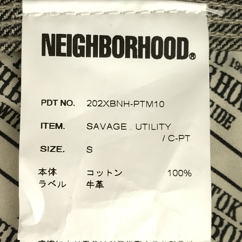 NEIGHBOR HOOD / ネイバーフッド SAVAGE . UTILITY / C-PT 12oz. サベージ  デニム パンツ