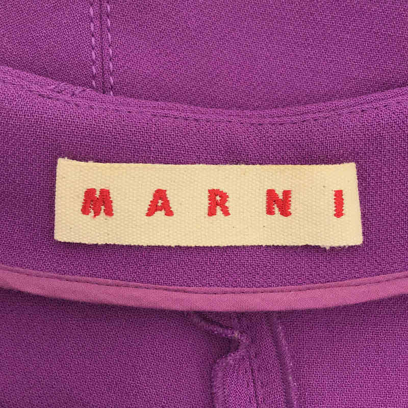 MARNI / マルニ サイドジップ ウール スカート