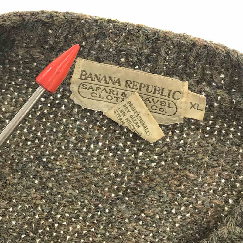 BANANA REPUBLIC / バナナリパブリック 80s ～ 90s ウール ローゲージ ハンド ニット セーターその他