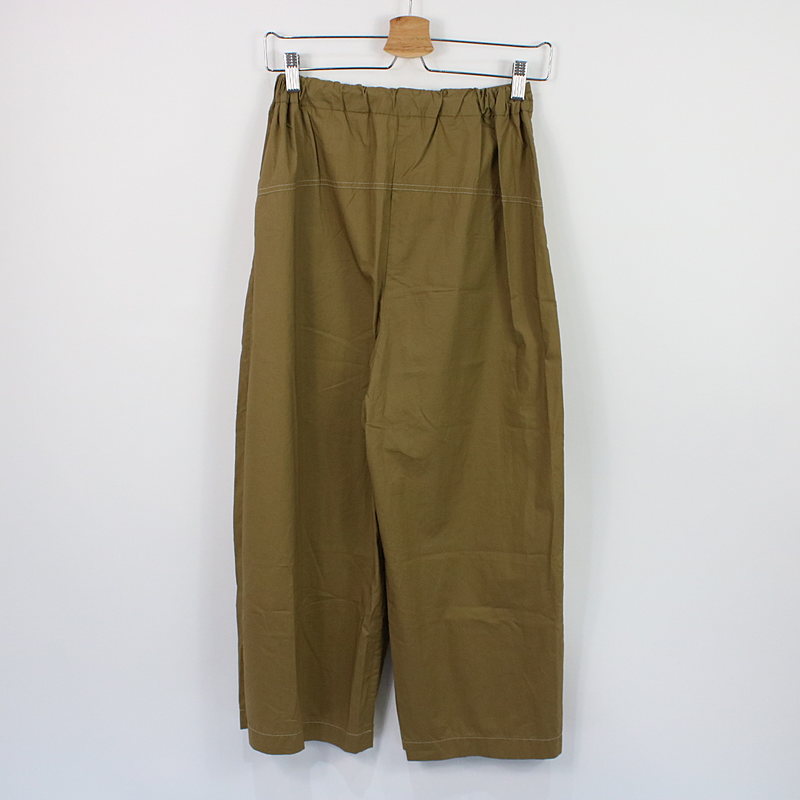 IENA / イエナ タイプライター タックイージーパンツ khaki