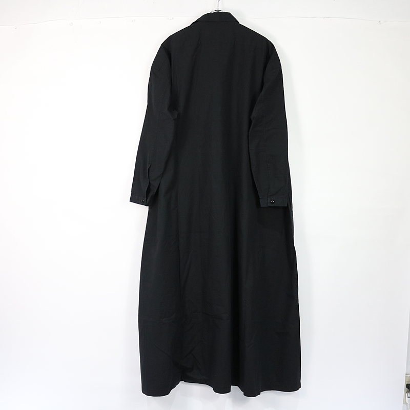 THE DRAUGHTSMAN DRESS POPLIN ドラフトマンドレス ロングシャツ ...