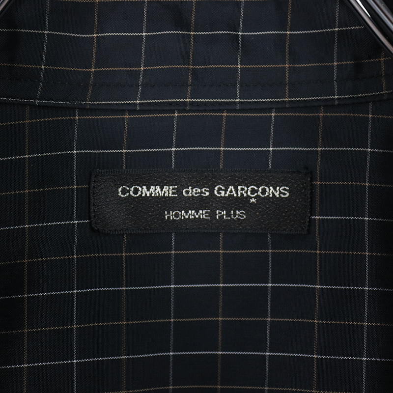 COMME des GARCONS HOMME PLUS / コムデギャルソンオムプリュス キュプラビッグボタンシャツ