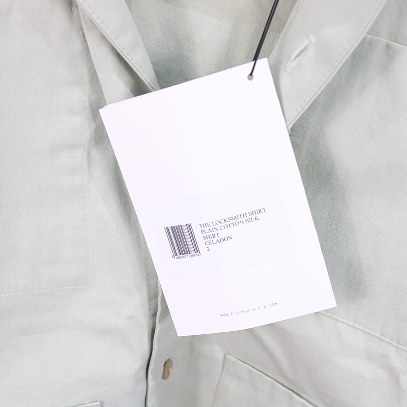 TOOGOOD / トゥーグッド THE LOCKSMITH SHIRT - PLAIN COTTON SILK コットンシルク ロックスミスシャツ