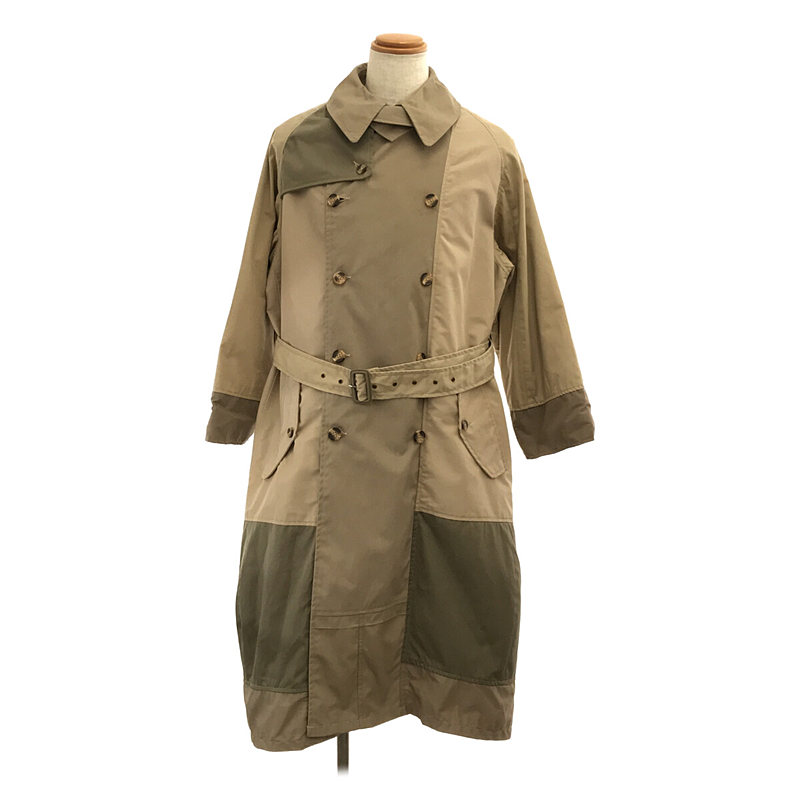 RECONSTRUCTED TRENCH COAT リコンストラクテッド パッチワーク RECONSTRUCTED TRENCH COAT リコンストラクテッド パッチワーク