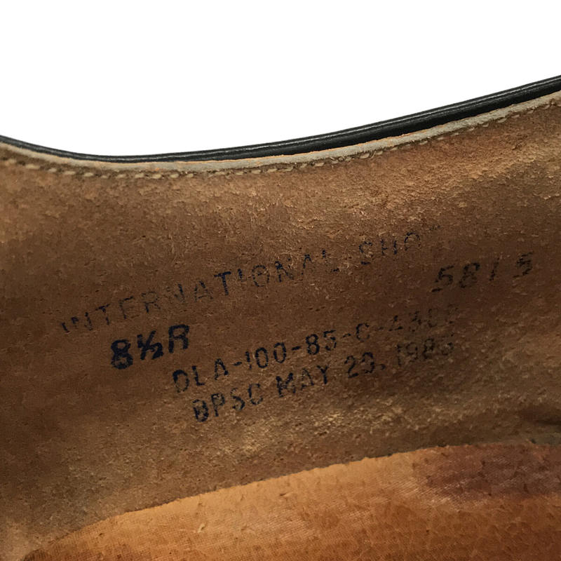 VINTAGE / ヴィンテージ古着 1985年製 80s〜 U.S.NAVY SERVICE SHOES レザー サービスシューズ