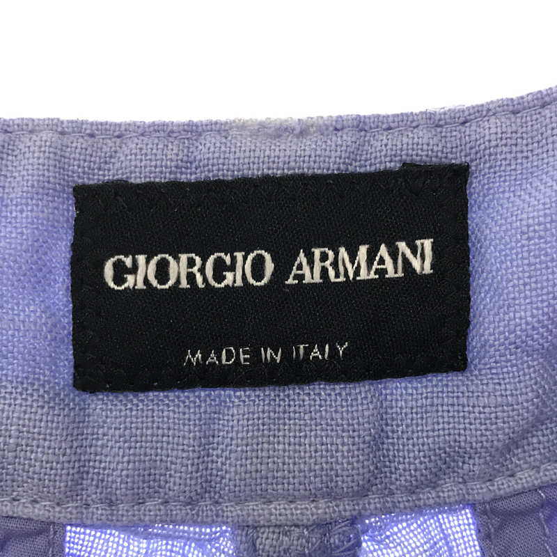 GIORGIO ARMANI / ジョルジオアルマーニ リネン ショートパンツ