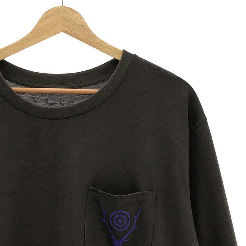 South2West8 S2W8 / サウスツーウエストエイト L/S Round Pocket Tee カットソー