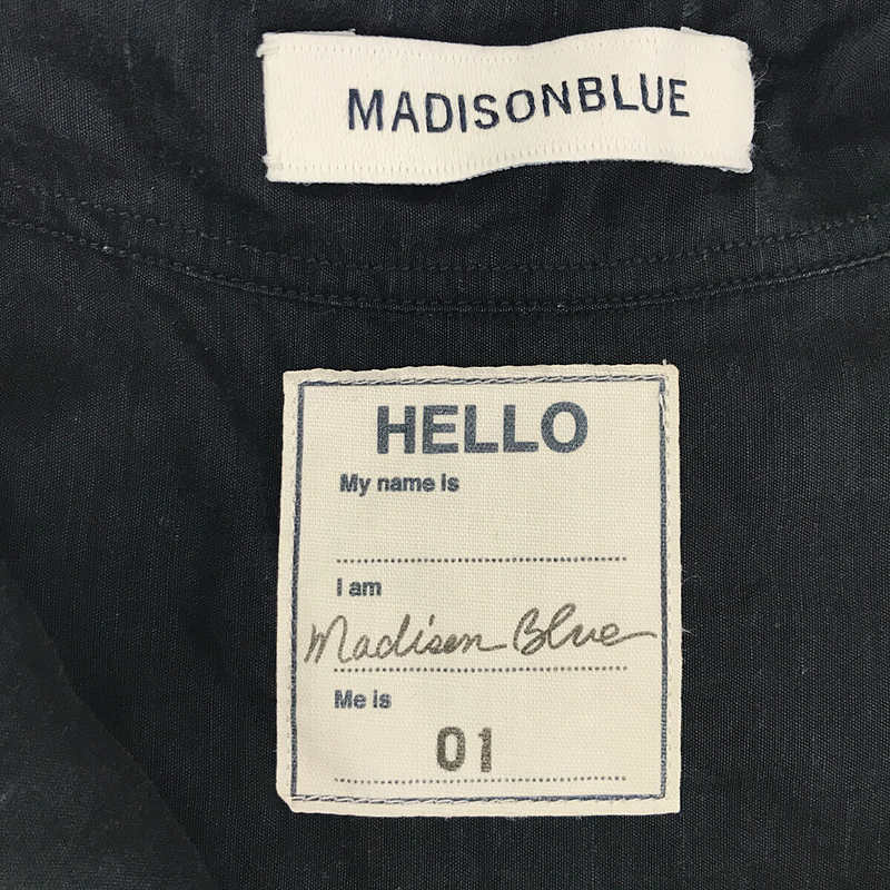 MADISON BLUE / マディソンブルー MADAME SHIRT LINEN リネン混 マダムシャツ