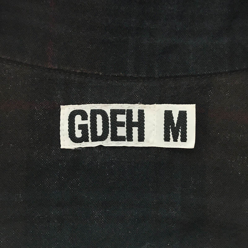 GOODENOUGH / グッドイナフ 1990s〜 パネル チェックシャツ