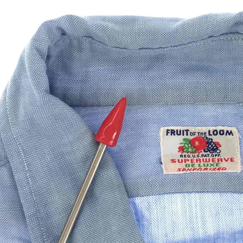 VINTAGE / ヴィンテージ古着 40s 〜 FRUIT OF THE LOOM フルーツオブザルーム ボタンダウン シャツ