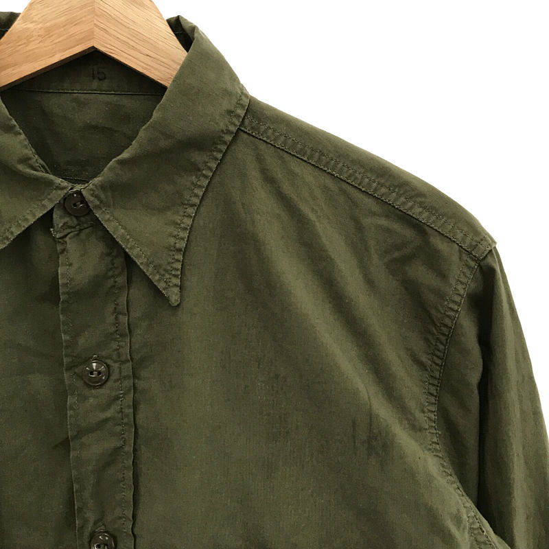 VINTAGE / ヴィンテージ古着 1940s〜1950s U.S NAVY N-3 POPLIN SHIRTS ポプリンシャツ