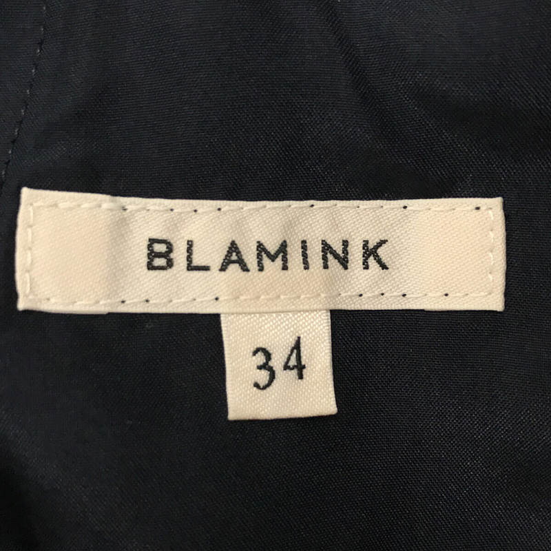 BLAMINK / ブラミンク RESORT バックギャザーストレートパンツ