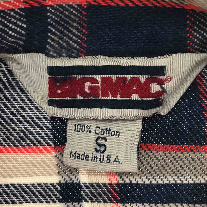 VINTAGE / ヴィンテージ古着 1970s〜 BIGMAC / ビッグマック ヘビーフランネルシャツ