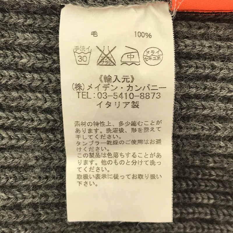 ANDERSEN-ANDERSEN / アンデルセンアンデルセン CREW NECK SWEATER クルーネックセーター ニット