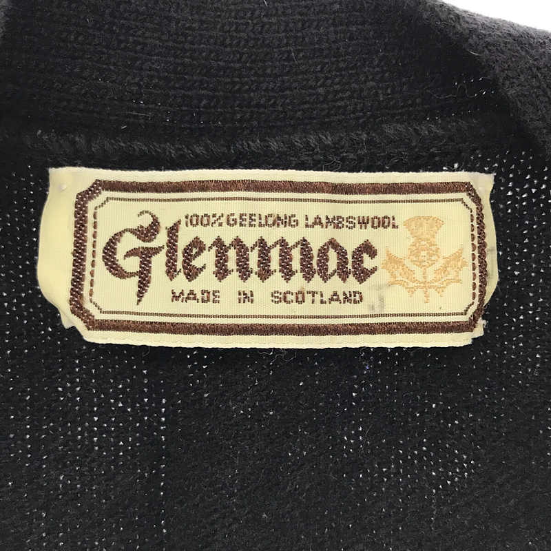 GLENMAC / グレンマック 90s VINTAGE ヴィンテージ ラムウール Vネック カーディガン