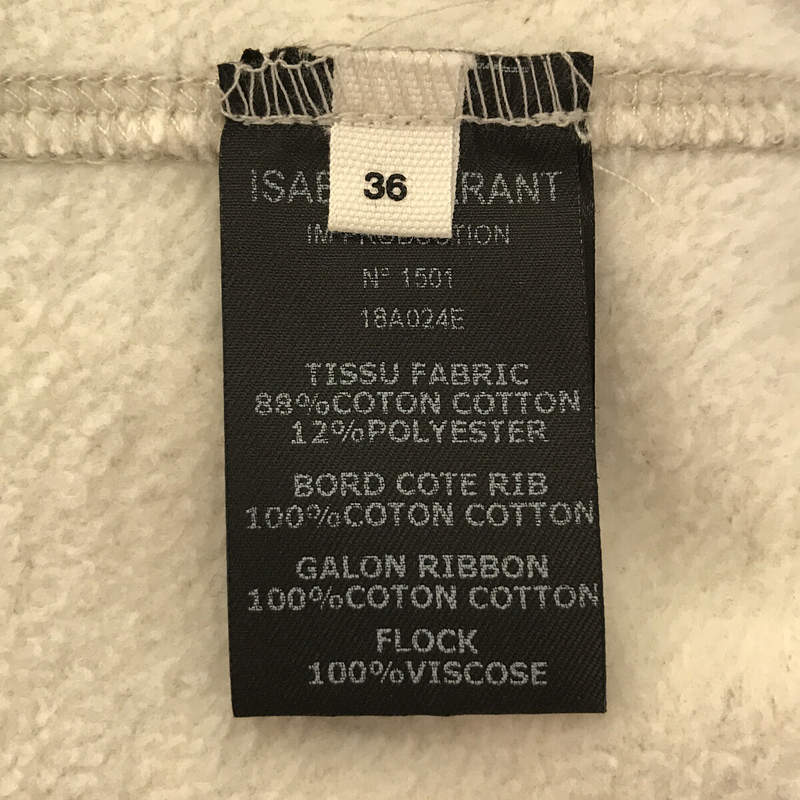 ISABEL MARANT ETOILE / イザベルマランエトワール コットン ロゴスウェット